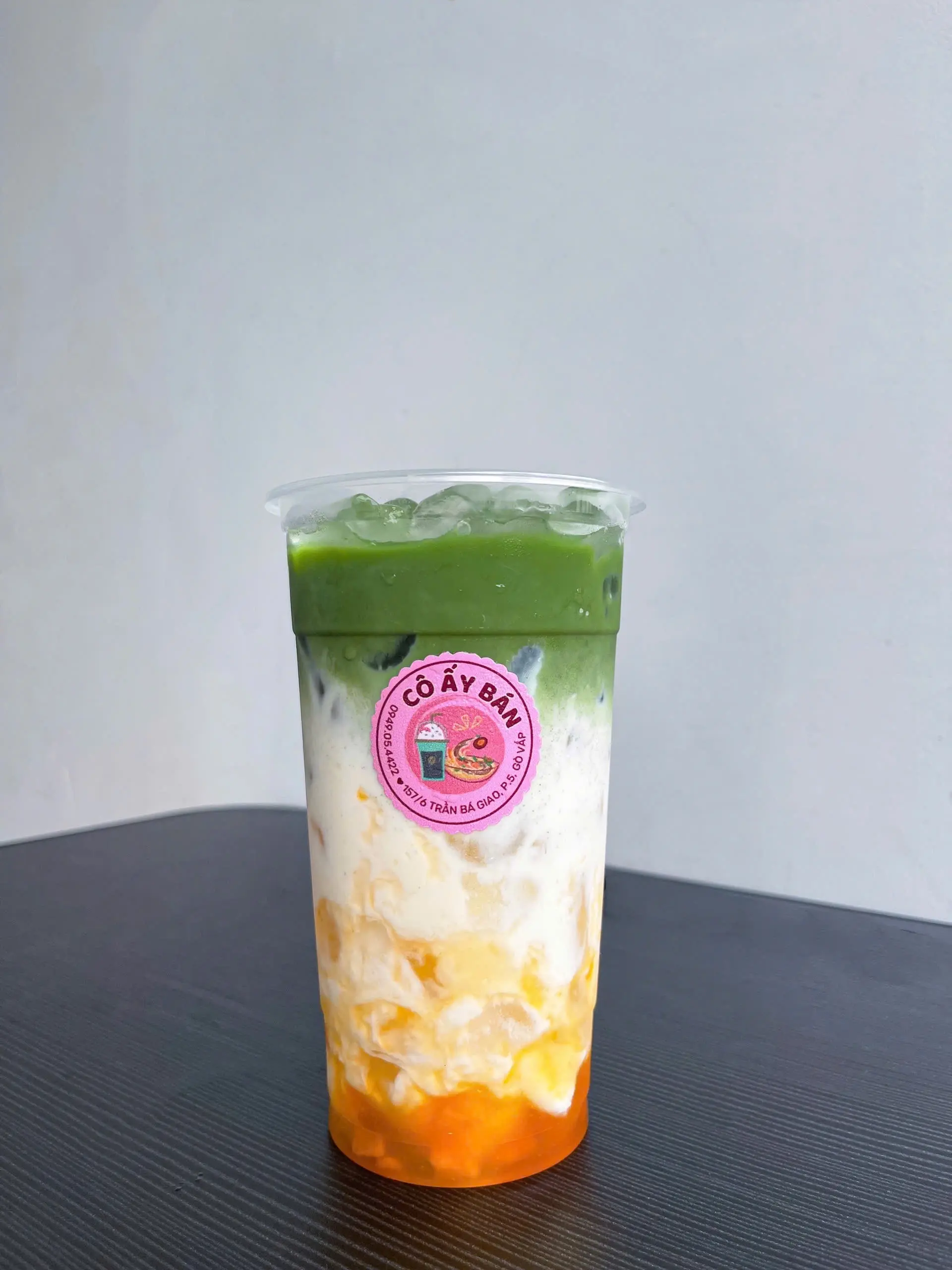 Hình ảnh Matcha Latte Đào 