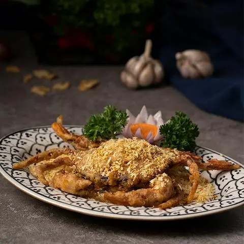 Hình ảnh Cua Lột Cháy Tỏi (Con)