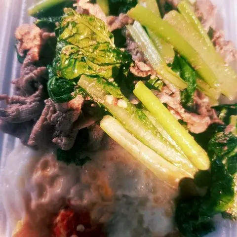 Hình ảnh combo đón lễ ( 2 hủ tiếu xào bò trứng+ 1 pepsi)