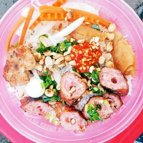 Hình ảnh Bún nem nướng - 1 coca cola