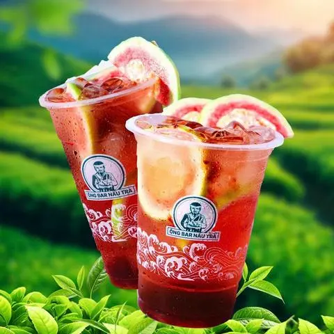 Hình ảnh Trà nhài ổi hồng
