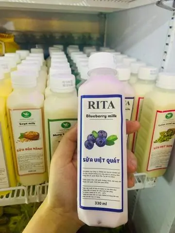 Hình ảnh Sữa thạch việt quất