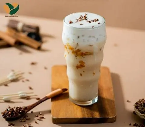 Hình ảnh Trà Sữa Gạo Rang 