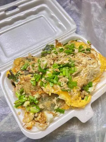 Hình ảnh Bột chiên 2 trứng (ăn chay được)