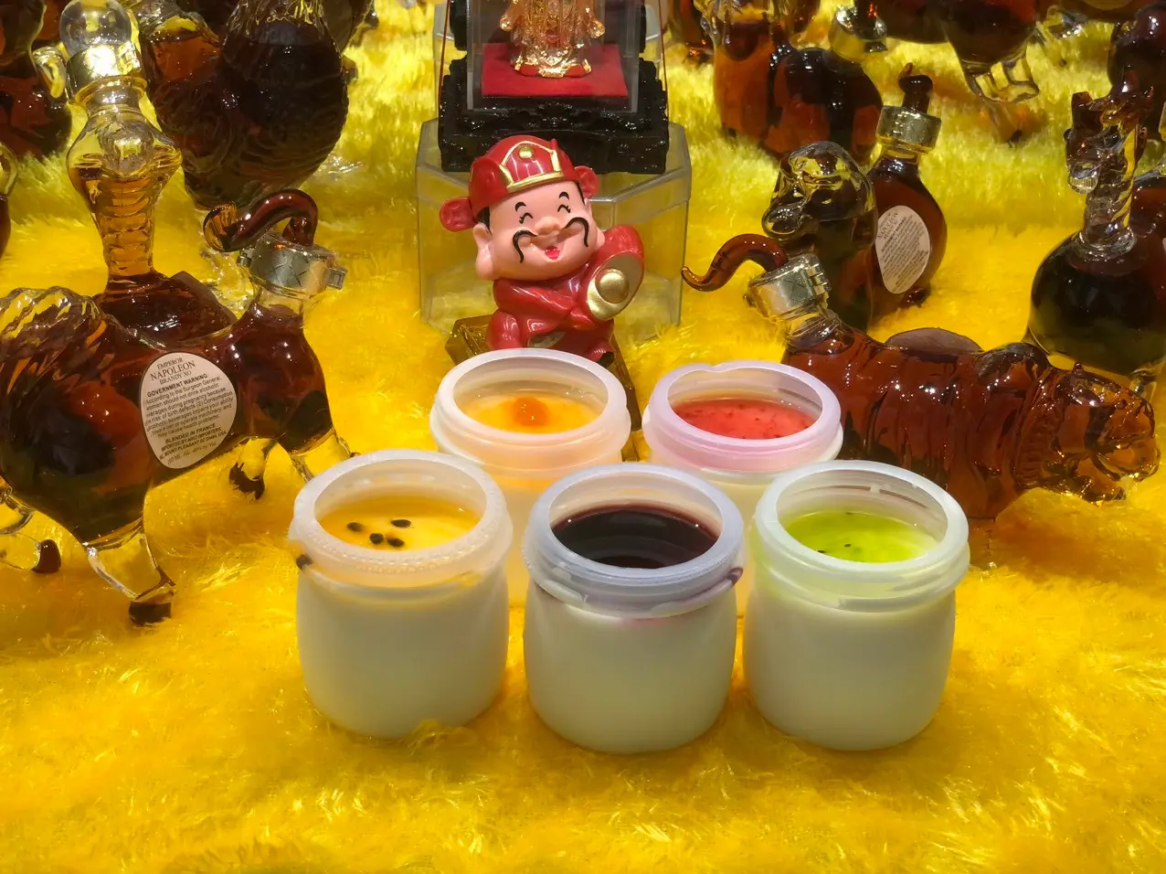 Hình ảnh Set 5 sữa chua trái cây 
