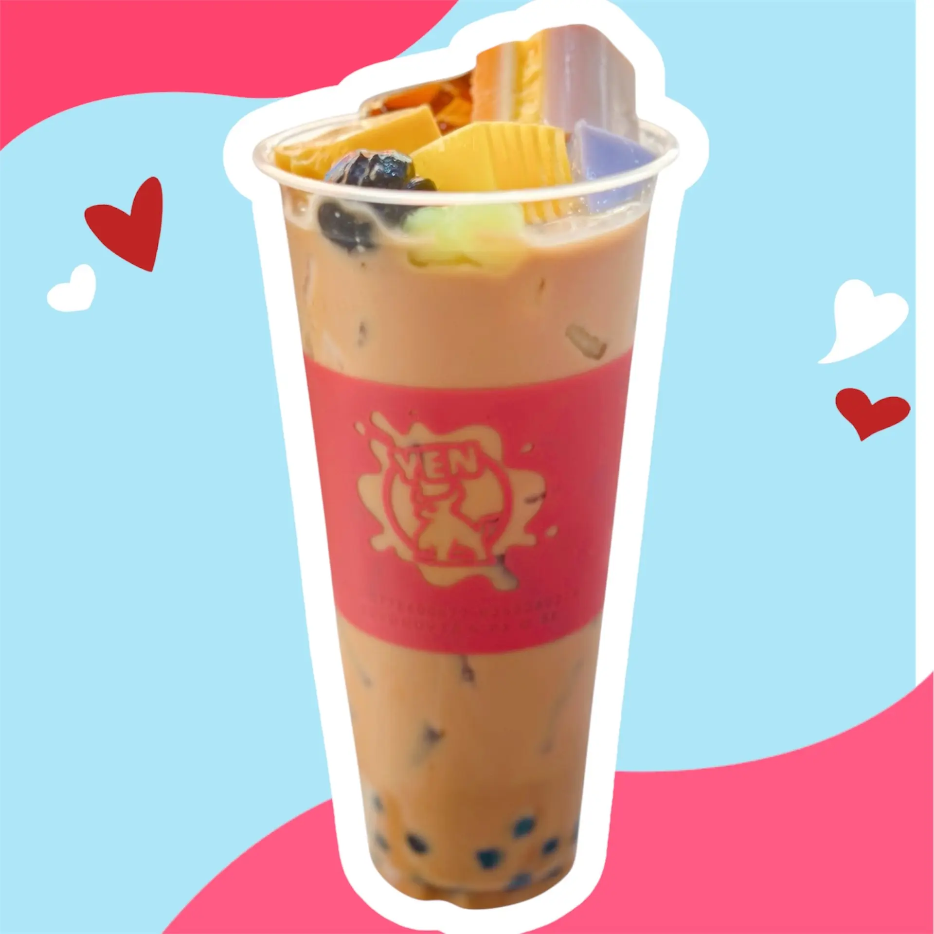 Hình ảnh Trà Sữa Fulltopping size 700ml