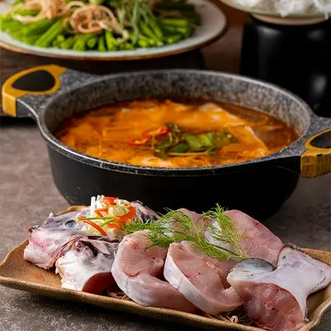 Hình ảnh Lẩu Măng Chua Cá Lăng (Phần)