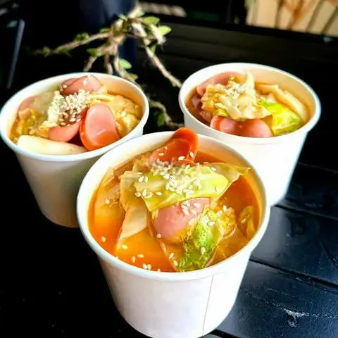 Hình ảnh Tokbokki sốt cay
