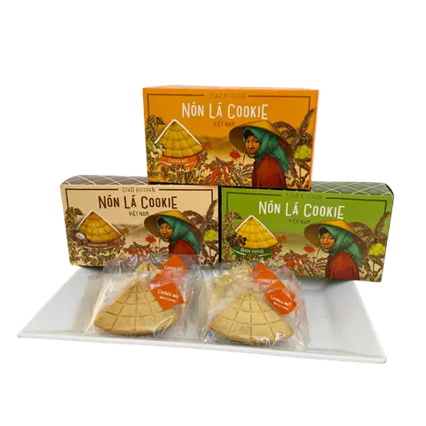 Hình ảnh Bánh Quy Nón Lá Dừa Cà Phê