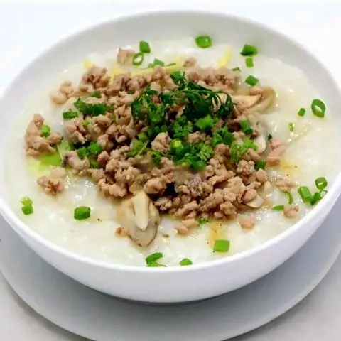 Hình ảnh Cháo thịt bò bằm