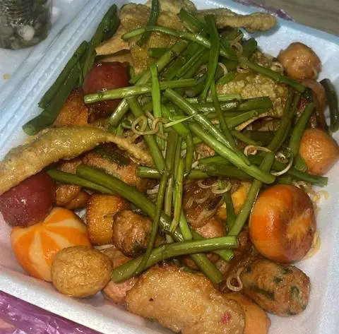 Hình ảnh cá Viên sốt bơ mắm tỏi 