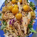 Hình ảnh Gỏi gà góc tư - bộ lòng - trứng non - cháo