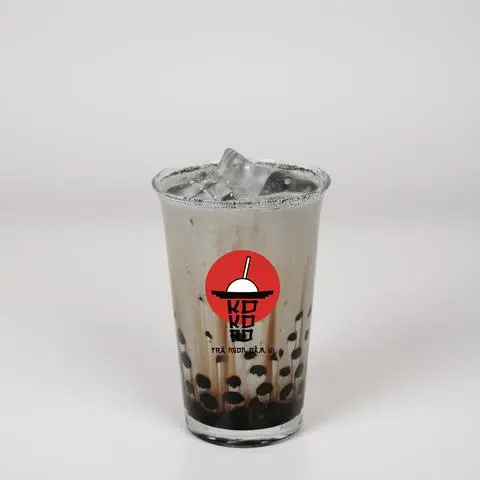 Hình ảnh Sữa tươi trân châu đường đen than tre