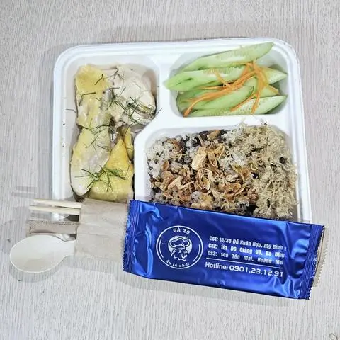 Hình ảnh Xôi chim + 6 miếng thịt gà 