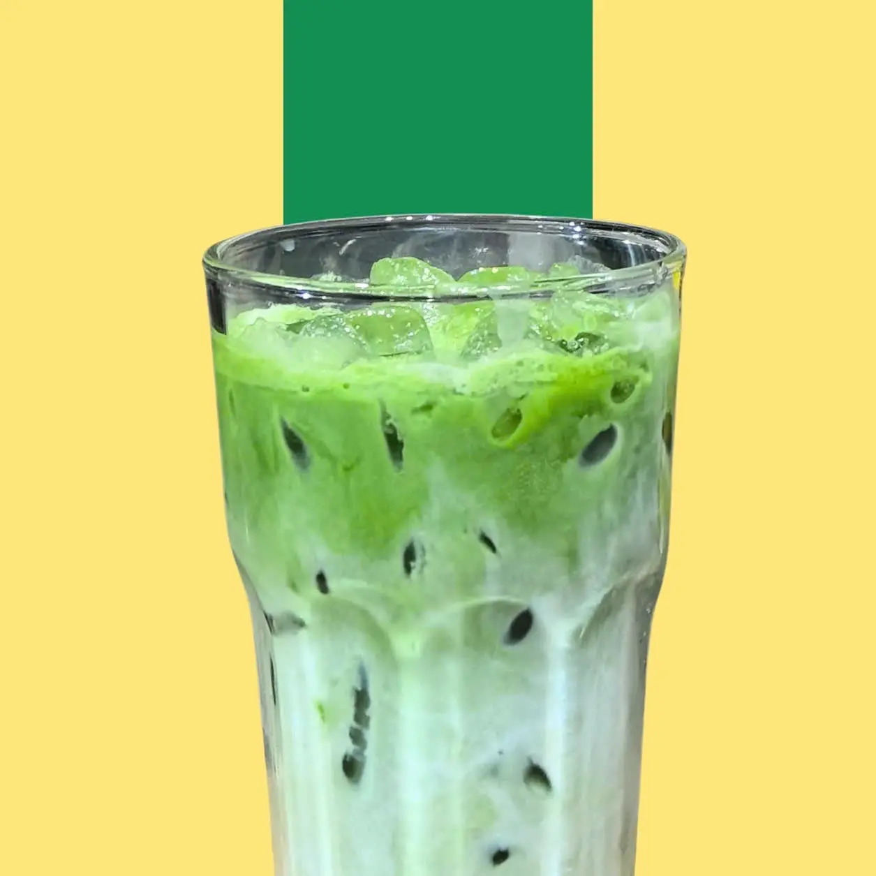 Hình ảnh Matcha latte kem