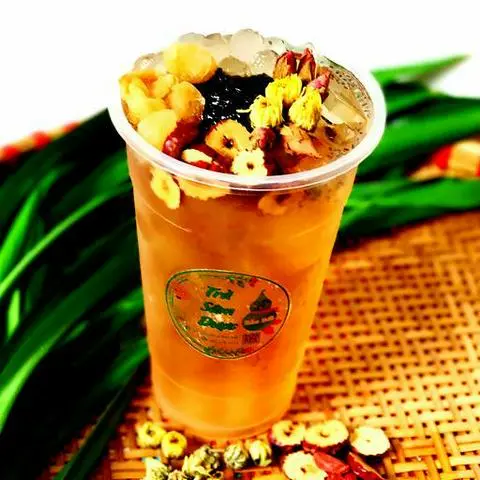 Hình ảnh Trà Bách Hoa Tiên Tử-Full 7 Topping 