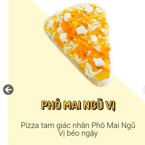 Hình ảnh Pizza phô mai ngũ vị
