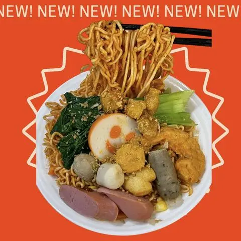 Hình ảnh Mì Trộn Cá Viên (8 Loại Topping)