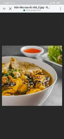 Hình ảnh Bún ốc - chả