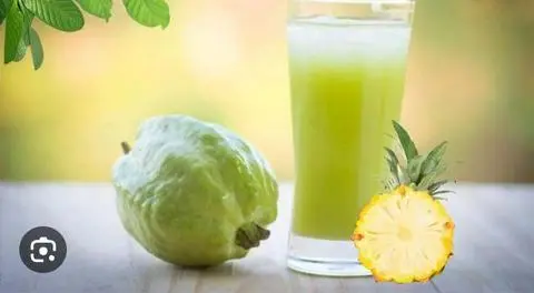 Hình ảnh nước ép ổi + thơm- ly 800ml
