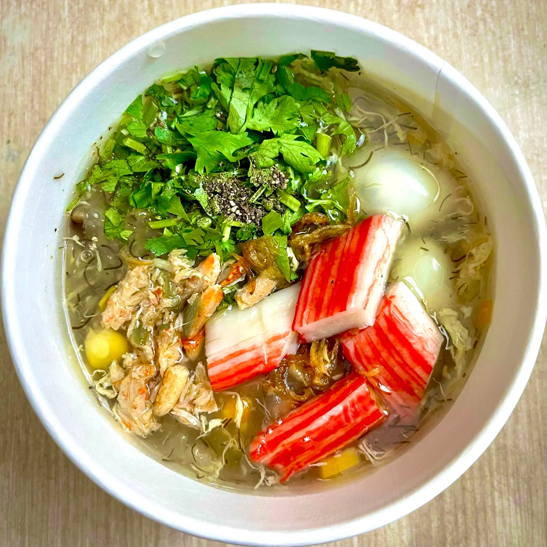 Hình ảnh Súp Cua Thanh Cua