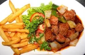 Hình ảnh bò lúc lǎc khoai Tây 