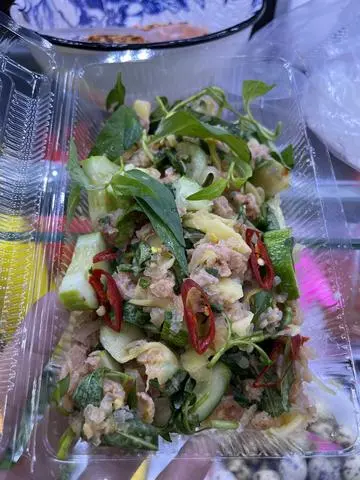 Hình ảnh Tré trộn rau răm nhỏ 
