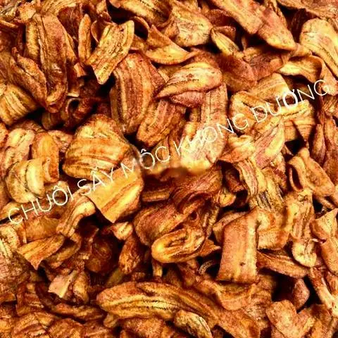 Hình ảnh Chuối sấy mộc không đường 500g
