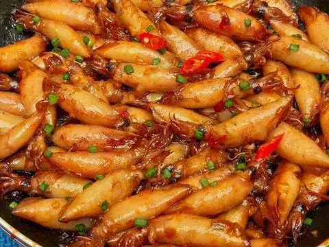 Hình ảnh Cơm mực Sim rim nước mắm