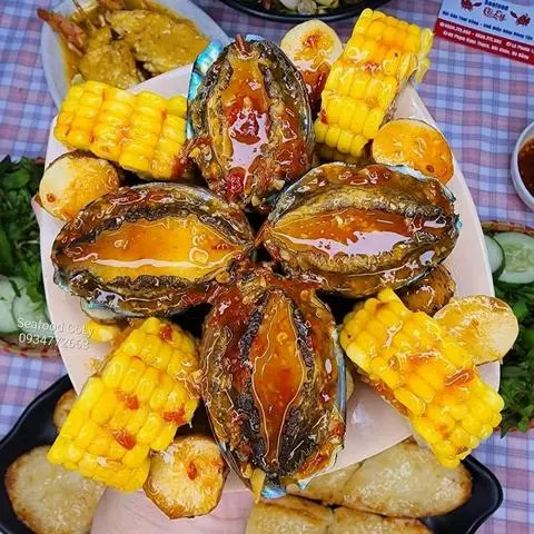 Hình ảnh Bào Ngư nướng phô mai một con