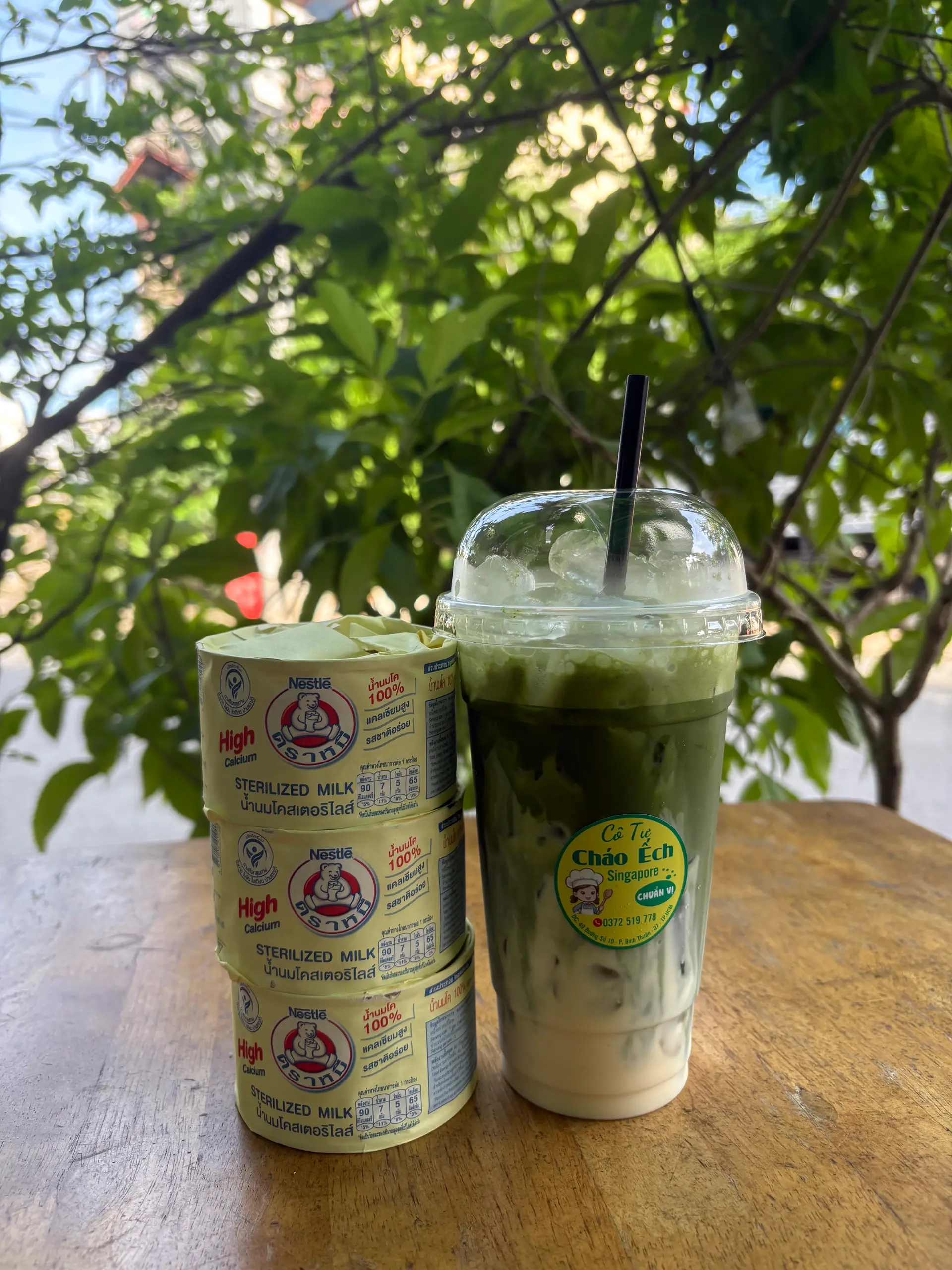 Hình ảnh Matcha Latte (sữa gấu)