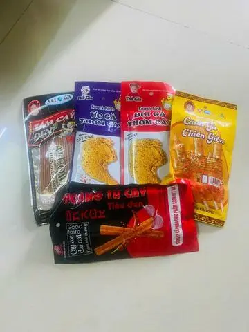 Hình ảnh 5 Snack Mix Đùi Gà,Ứt Gà, Cánh Gà,Hoàng Tử,Tăm Đen- Giòn 