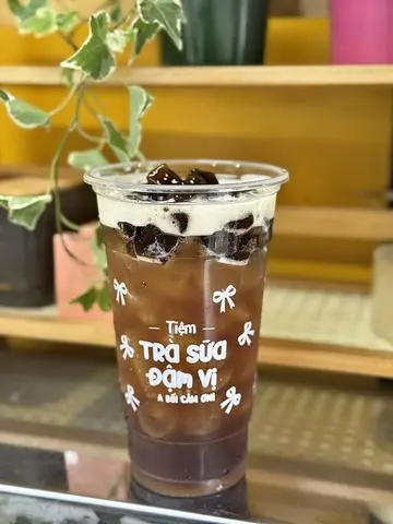 Hình ảnh Hồng trà trân châu tươi