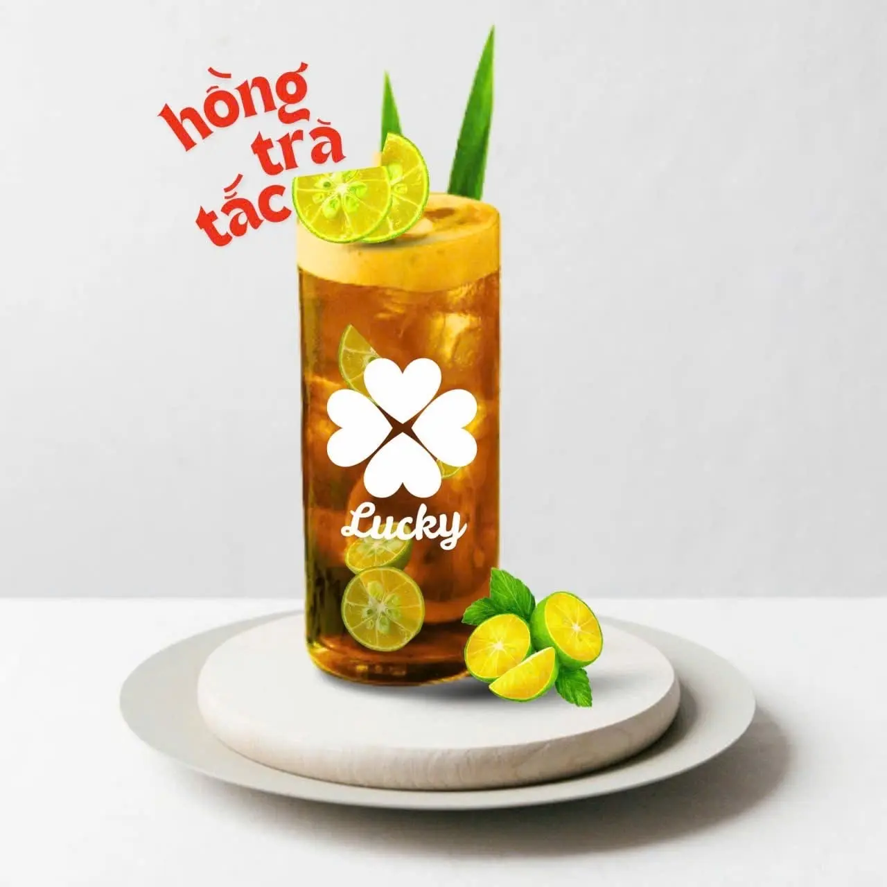 Hình ảnh Hồng trà tắc