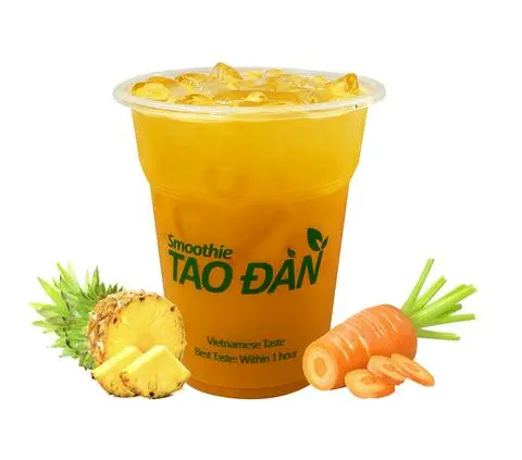 Hình ảnh Ép Thơm Cà Rốt