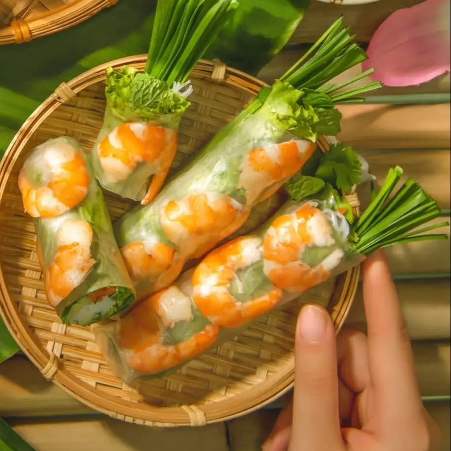 Hình ảnh GỎI CUỐN TÔM ĐẶC BIỆT - EAT CLEAN 
