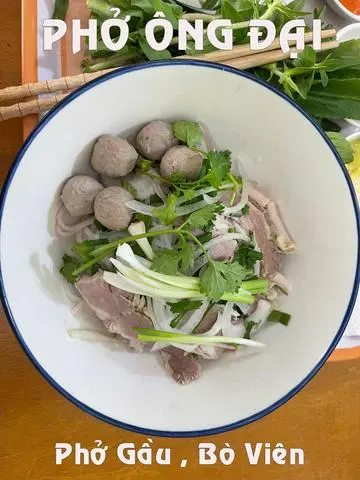 Hình ảnh Phở nạm bò viên