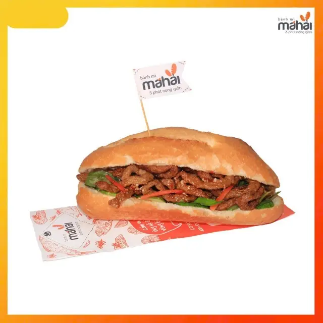 Hình ảnh Bánh mì chả cá