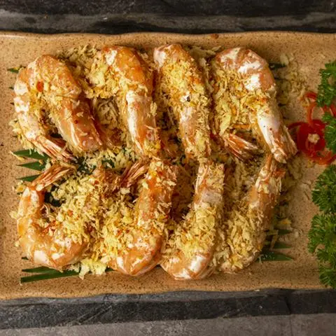 Hình ảnh Tôm Sú Cháy Tỏi (Phần)