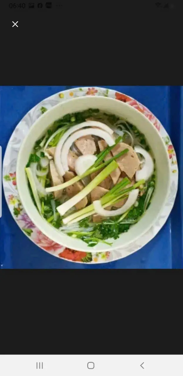 Hình ảnh phở tái viên