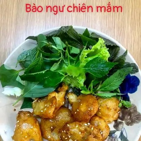 Hình ảnh Bào ngư chiên nước mắm -  có hộp giấy