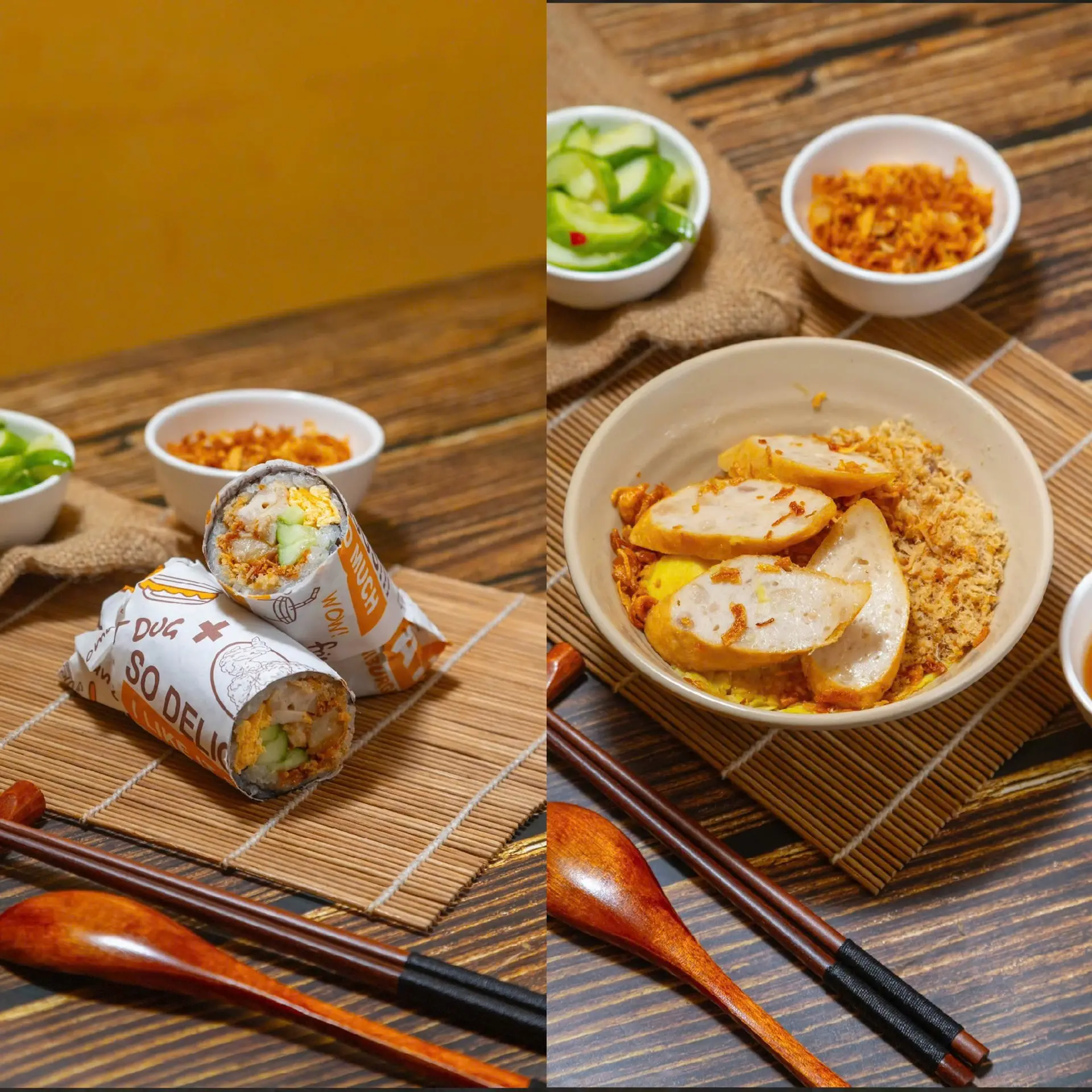 Hình ảnh Combo béo ngậy + Cuộn đầy đặn 