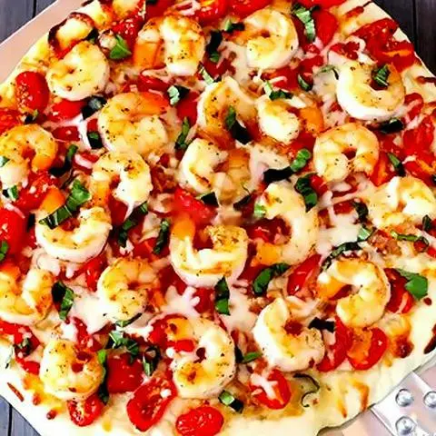Hình ảnh Shrimp pizza