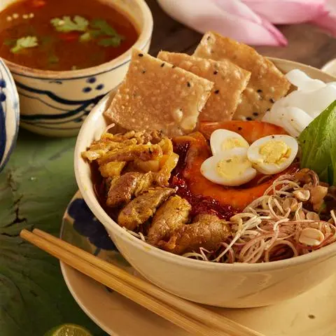 Hình ảnh Mì quảng tôm thịt