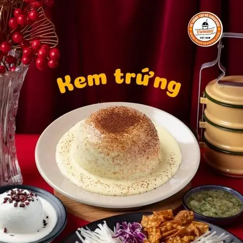 Hình ảnh Tàu hũ sốt kem trứng