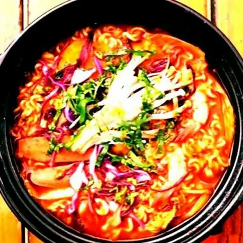 Hình ảnh Mì trộn thịt bò