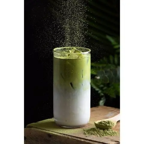 Hình ảnh Matcha sữa gạo rang