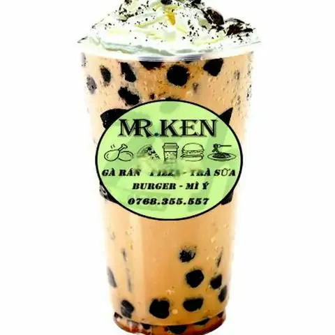 Hình ảnh Sữa tươi trân châu đường đen kem machiato l