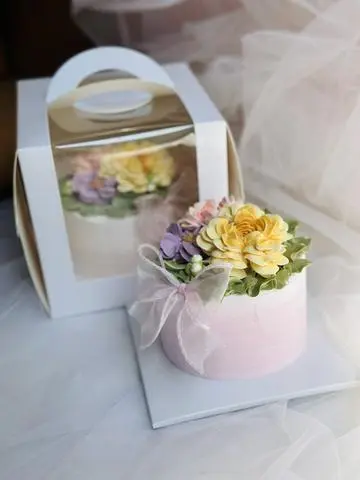 Hình ảnh Bánh hoa mini 11cm - bánh kem sinh nhật