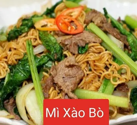 Hình ảnh Mì xào bò